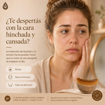 Linfa™ | Cepillo Facial para Drenaje Linfático