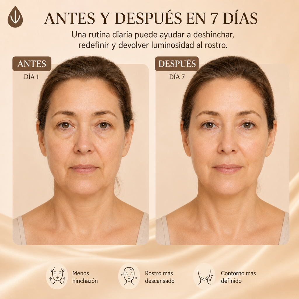 Linfa™ | Cepillo Facial para Drenaje Linfático