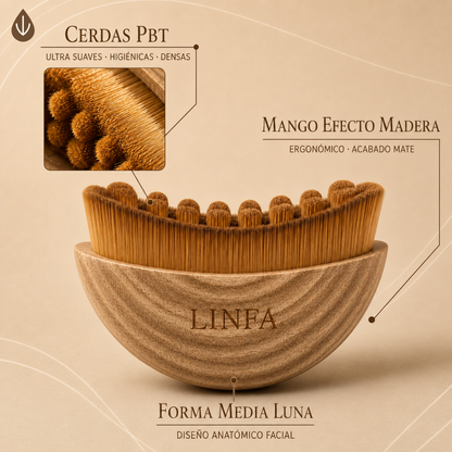 Linfa™ | Cepillo Facial para Drenaje Linfático