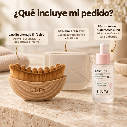 Linfa™ | Cepillo Facial Drenaje Linfático