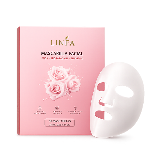 Mascarilla Facial Fibra Vegetal